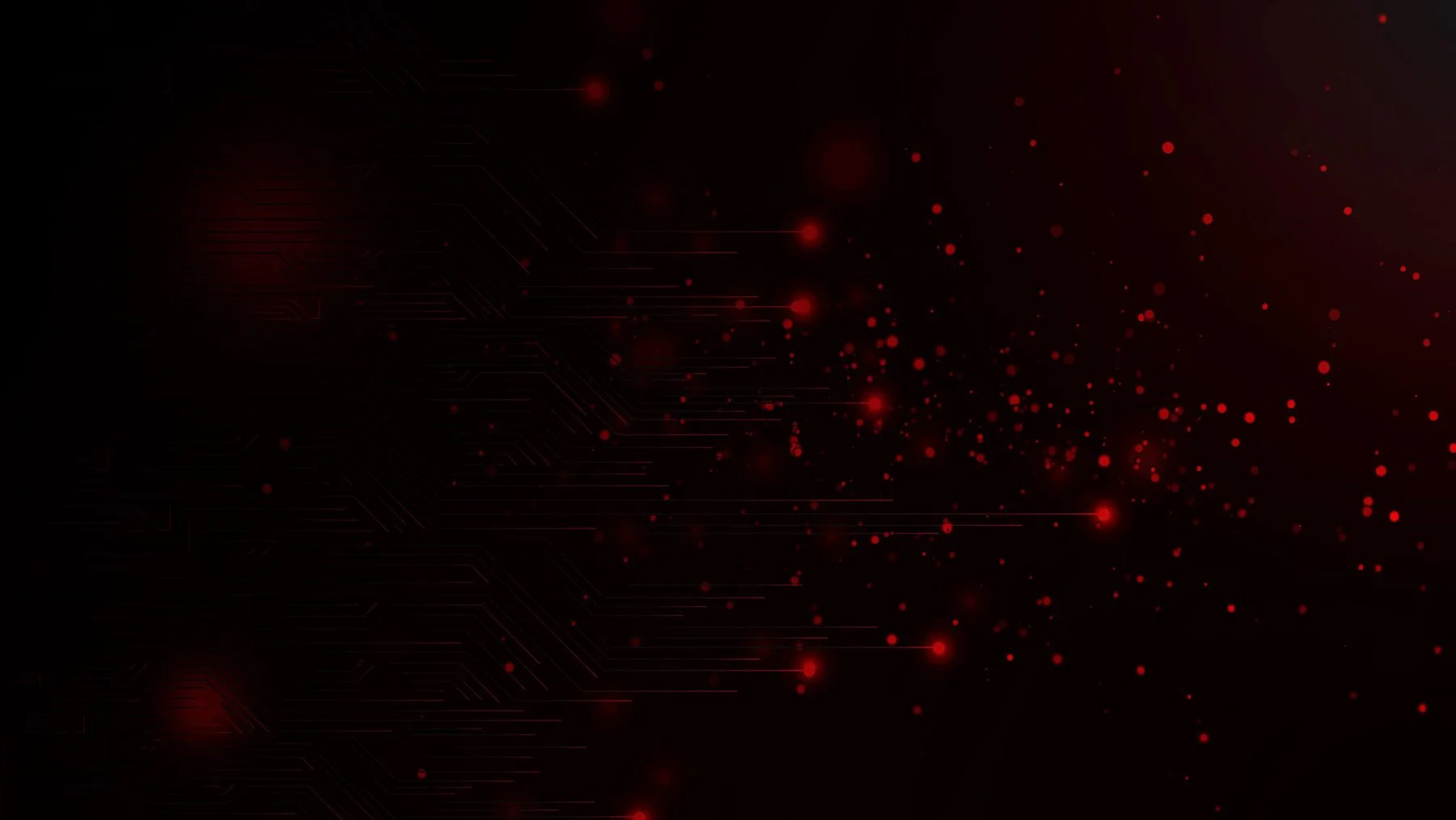 Fond à points rouges